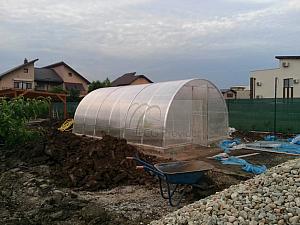 Sera policarbonat 25 mp, 4 x 6.3 m