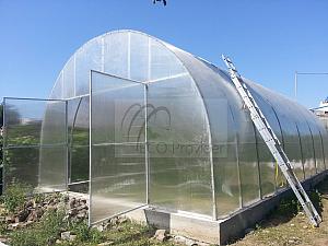 Sera policarbonat 75.6 mp, 6 x 12.6 m